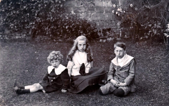 Charlie, Freda and Henry (Harry) Clarke grand children of Thomas Clarke and his second wife Margaret