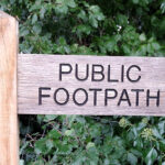 Fingerpost_for_a_public_footpath Fingerpost for public footpath