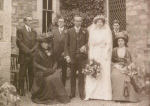 Francis Dean at his wedding to Alice Loder