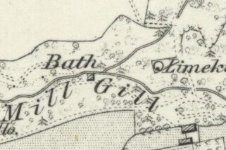 1862 Map Casterton and Kirkby Lonsdale