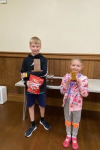 Adam and Faye Makinson, winners of the April 2025 Casterton domino drive