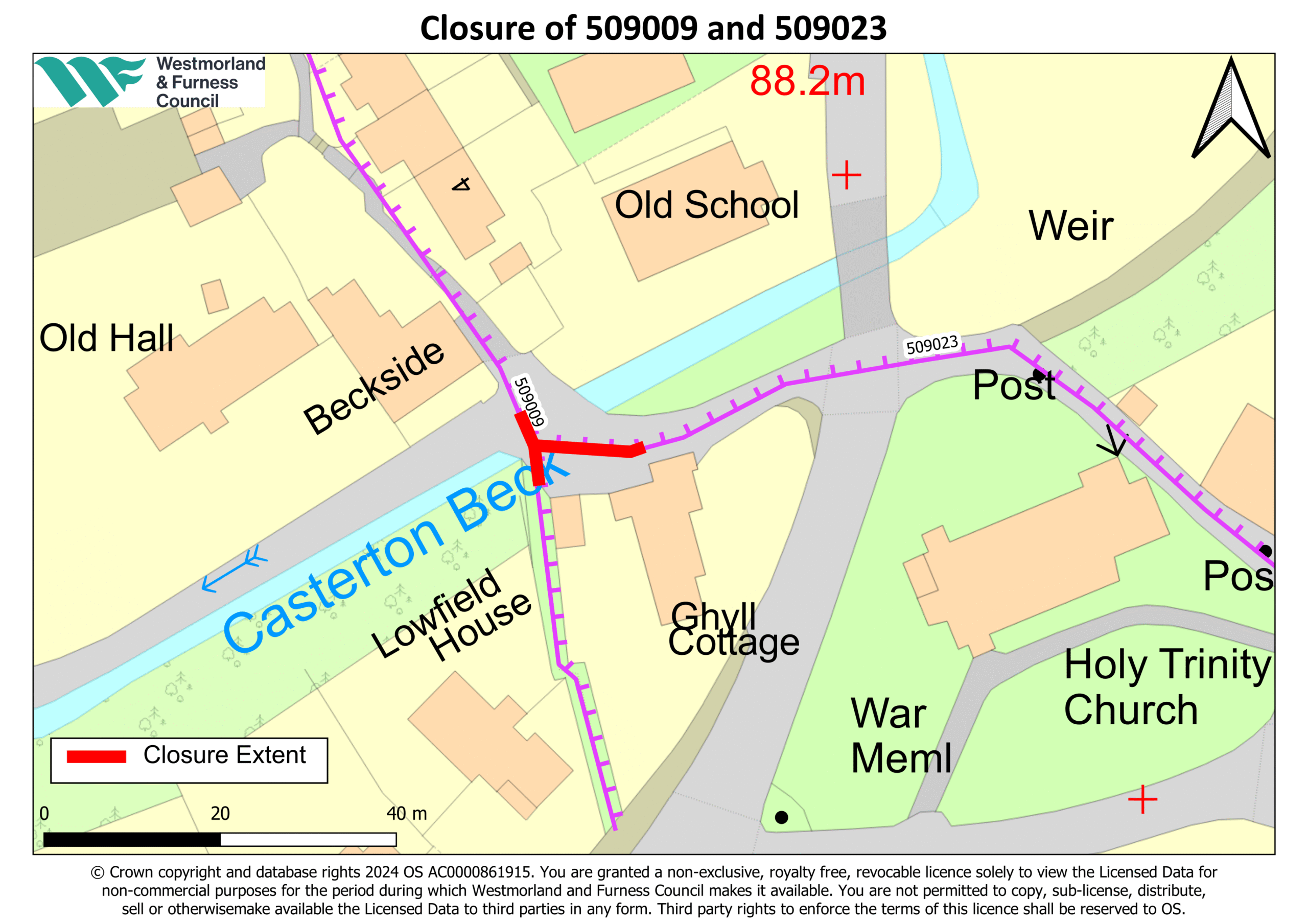 Footpath Closure Plan