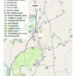 Casterton lanes map