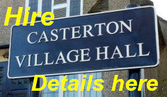Hire the village hall