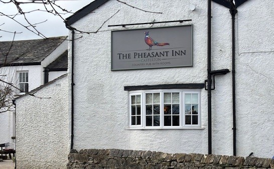 New signage at The Pheasant