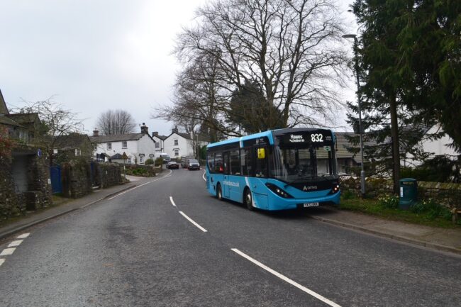 Dales_bus New bus 832 in Casterton, March 2026
