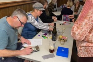 race night in Casterton Village Hall
