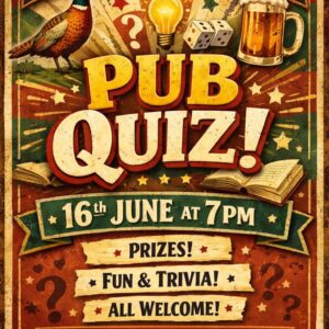 poster for quiz at The Pheasant